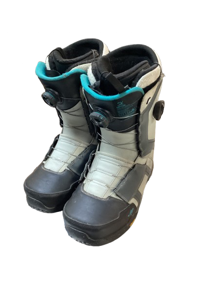 Vist Large View of Product Image Which is Used K2 VIBRAM Mens Snowboard Boots White Senior 10