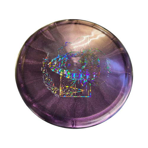 Vist Large View of Product Image Which is Used Westside VERDICT Disc Golf Mid Range Purple