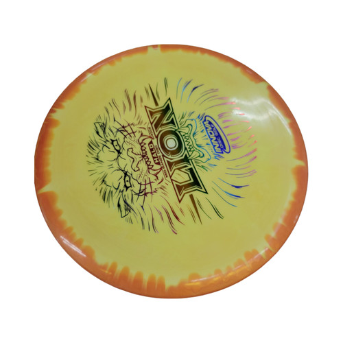 Vist Large View of Product Image Which is Used Innova LION HALO STAR Disc Golf Mid Range Yellow