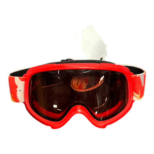 Vist Large View of Product Image Which is Used Smith Snow Goggles Youth Red