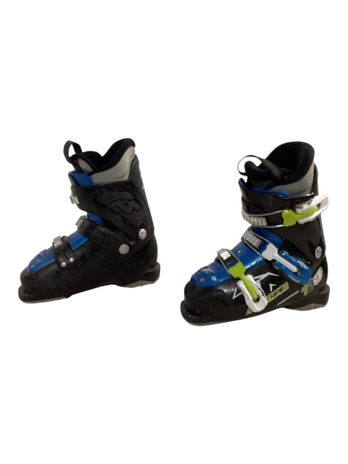 Vist Large View of Product Image Which is Used Nordica TEAM 1 FIREARROW Boys DH Ski Boot Black 255 MP - M07.5 - W08.5