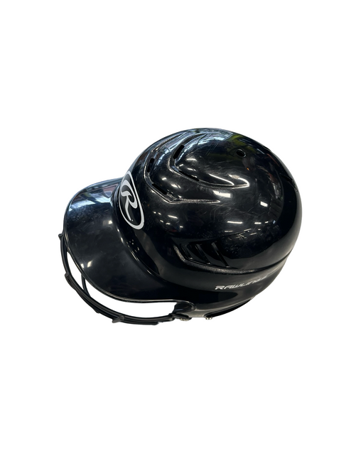 Vist Large View of Product Image Which is Used Rawlings HELMET W MASK Batting Helmet w/Mask Black MD