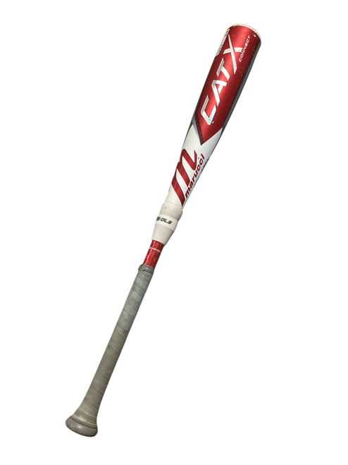 Vist Large View of Product Image Which is Used Marucci CAT X CONNECT 28/18 BB/SB USSSA 2 3/4 Bat 28"