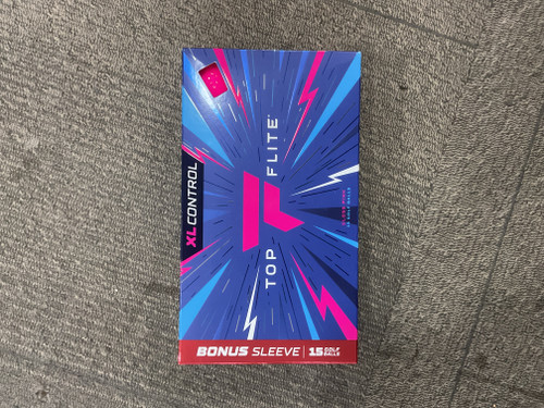 Vist Large View of Product Image Which is Used Top Flite XL CONTROL PINK 15PK 15 Pack - Golf Balls