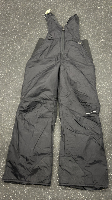 Vist Large View of Product Image Which is Used OUTDOOR GEAR Snow Bibs Y Black MD