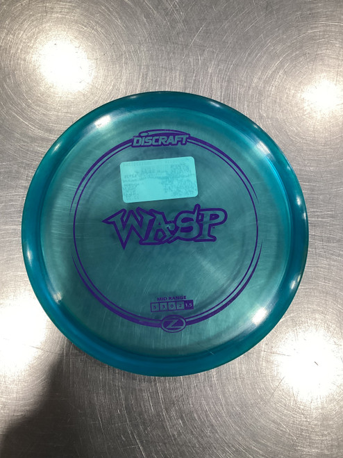 Vist Large View of Product Image Which is Used Discraft WASP Disc Golf Mid Range Royal Blue 176g