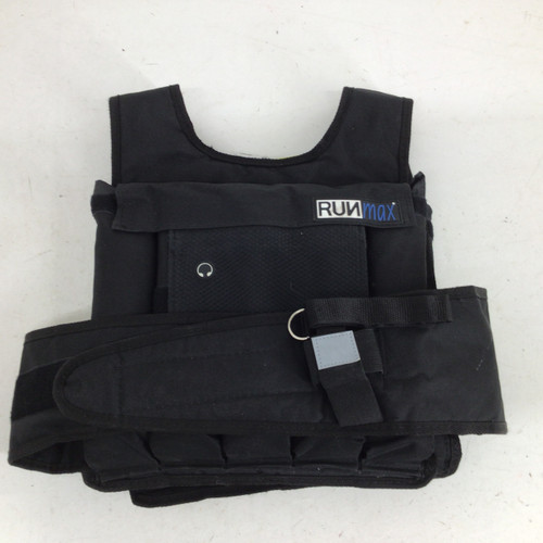 Vist Large View of Product Image Which is Used RUN MAX PRO 40LB ADJUSTABLE WEIGHT VEST Weight Vest