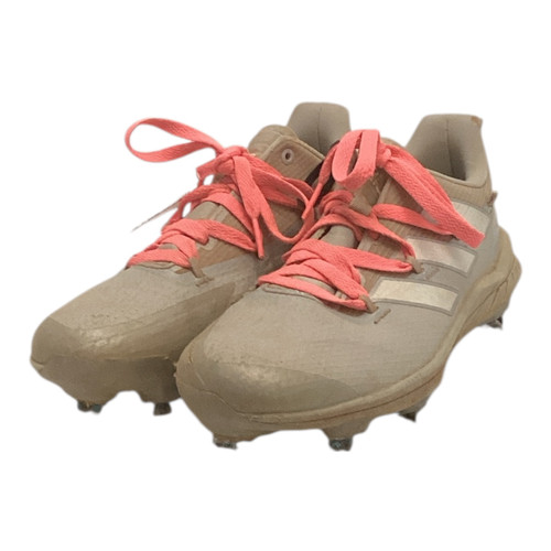 Vist Large View of Product Image Which is Adidas ADIDAS BB CLEATS SZ 6.5 BB/SB Cleats Grey Senior 6.5