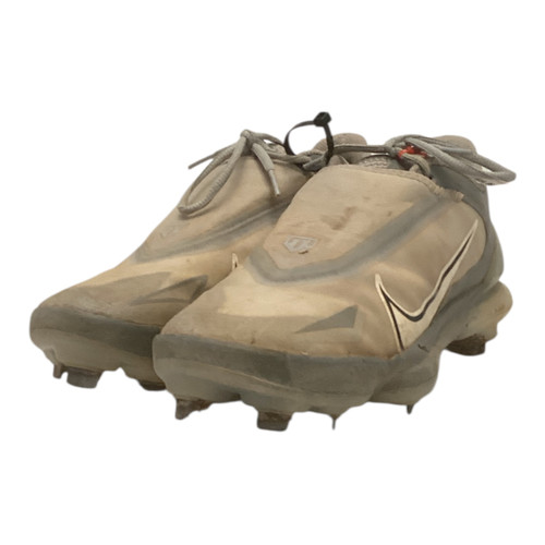 Vist Large View of Product Image Which is Nike TROUT BB/SB Cleats White Senior 7.5