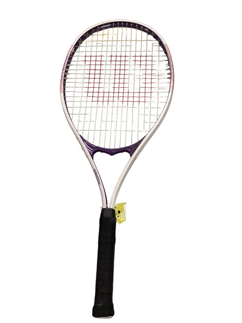Vist Large View of Product Image Which is Used Wilson V MATRIX Womens Tennis Racquet White Unknown