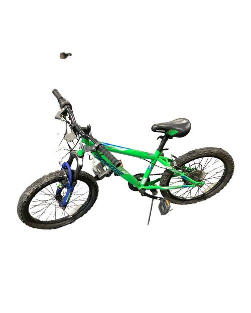 Vist Large View of Product Image Which is Used Mongoose INERTIA Mountain Bike Boys Green 20"