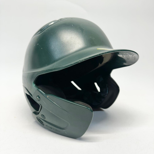 Vist Large View of Product Image Which is Used Easton Batting Helmet w/Mask Green LG