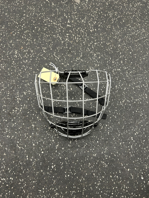 Vist Large View of Product Image Which is Used CCM Hockey Wire Mask Grey XS