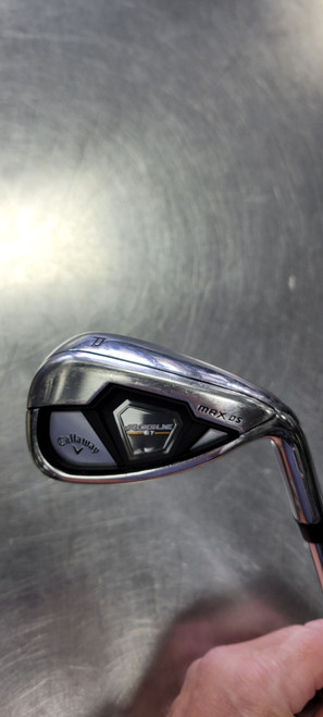 Vist Large View of Product Image Which is Used Callaway ROUGE ST MX OS Golf Wedge Mens RH Pitching Wedge