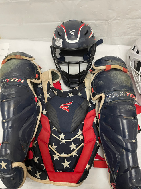 Vist Large View of Product Image Which is Used Easton ELITE X ADULT COMPLETE SET Catchers Equipment Other