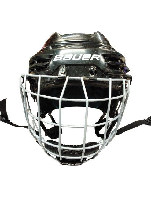 Vist Large View of Product Image Which is Used Bauer PRODIGY Helmet Cage Combo Black SM