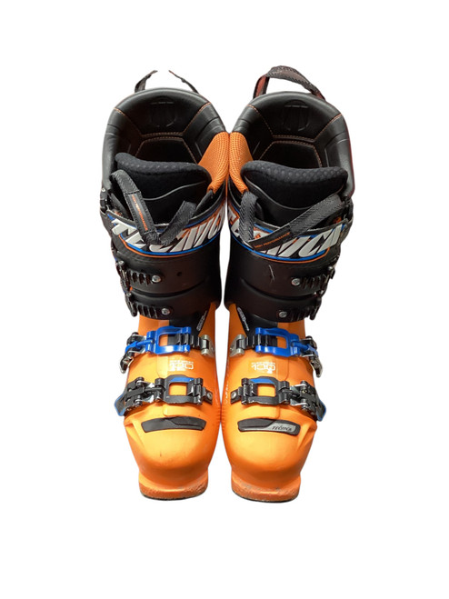 Vist Large View of Product Image Which is Used Tecnica MACH 1 LV Mens Downhill Ski Boot Orange 255 MP - M07.5 - W08.5