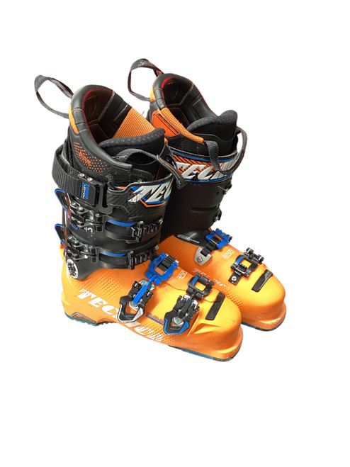 Vist Large View of Product Image Which is Used Tecnica MACH 1 LV Mens Downhill Ski Boot Orange 255 MP - M07.5 - W08.5
