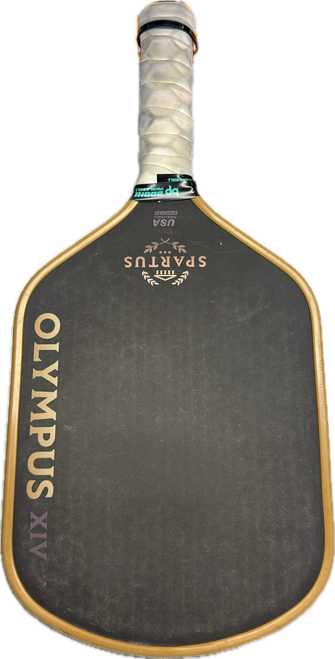 Vist Large View of Product Image Which is Used SPARTUS OLYMPUS Pickleball Racquet Black