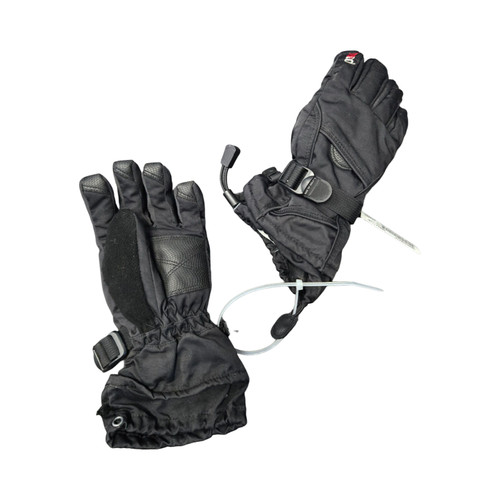 Vist Large View of Product Image Which is Used Head Outerwear Boys Gloves Black MD