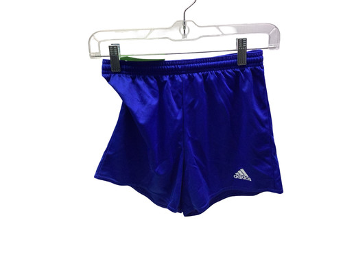 Vist Large View of Product Image Which is Used Adidas BLUE SOCCER SHORTS Soccer Shorts Yth Red SM