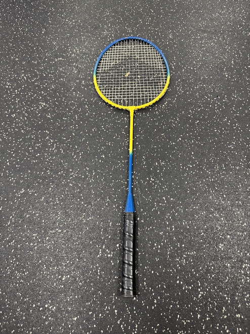 Vist Large View of Product Image Which is Used Quest RACKET Adult Badminton Racquet Yellow Unknown