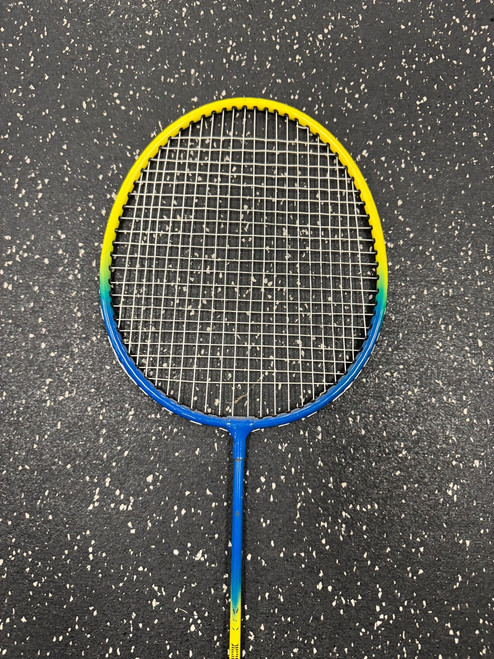Vist Large View of Product Image Which is Used Quest RACKET Adult Badminton Racquet Yellow Unknown
