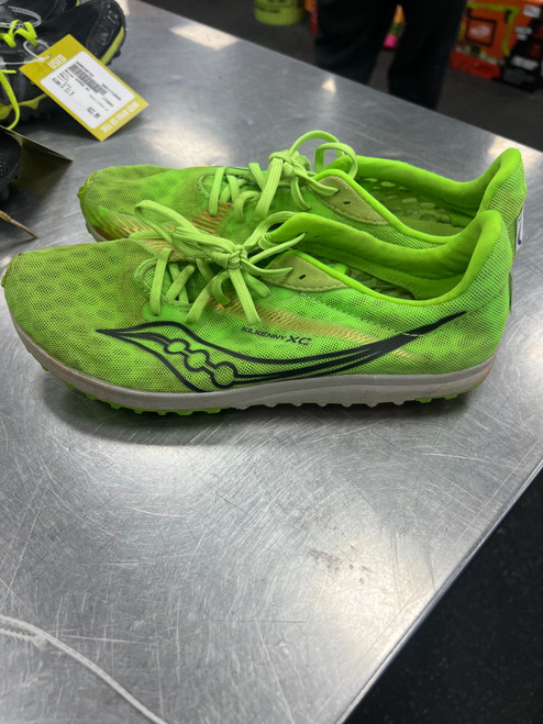 Vist Large View of Product Image Which is Used Saucony KILKENNY XC Track & Field Cleats Adult Green Senior 7