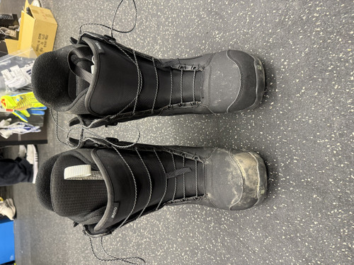 Vist Large View of Product Image Which is Used Burton MOTO Mens Snowboard Boots Black Senior 10