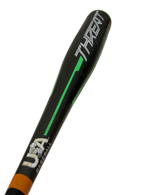 Vist Large View of Product Image Which is Used Rawlings THREAT USDT12 -12 USA 2 5/8 Baseball Bat 30" 30/18