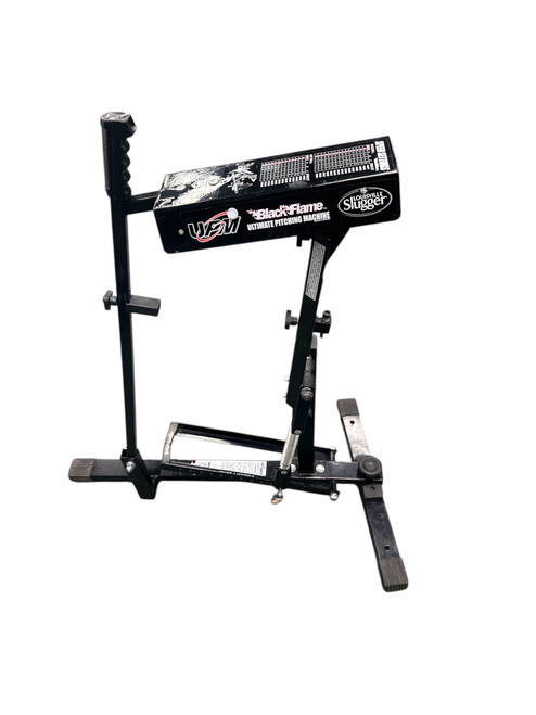 Vist Large View of Product Image Which is Used Louisville Slugger BLACK FLAME PITCHING MACHINE BB/SB Pitching Machine