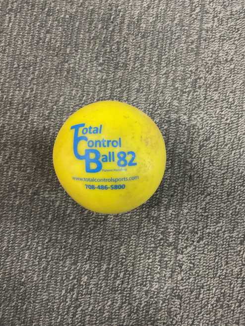 Vist Large View of Product Image Which is Used Total Control TOTAL CONTROL BALL 82 BB/SB Training Aid Yellow