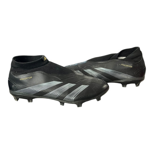 Vist Large View of Product Image Which is Used Adidas Soccer Cleats Black Senior 8