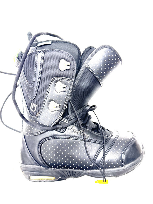 Vist Large View of Product Image Which is Used Burton LODI Womens Snowboard Boots Black Senior 7