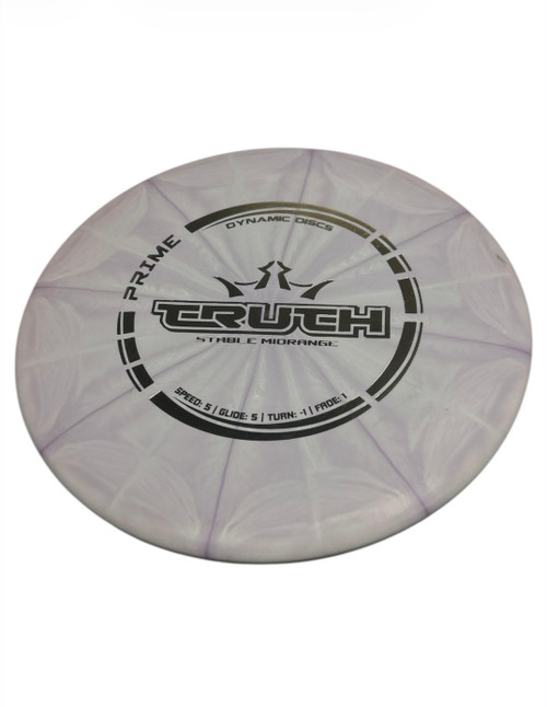 Vist Large View of Product Image Which is Used Dynamic Discs PRIME TRUTH Disc Golf Mid Range White