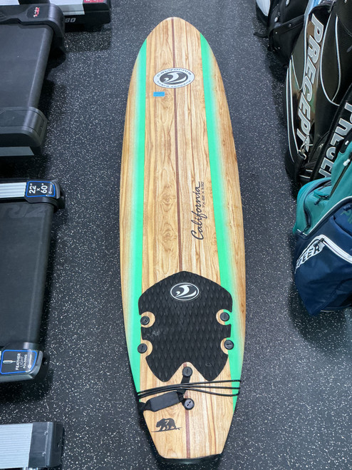 Vist Large View of Product Image Which is Used California Board Co 7FT Surfboard Brown 7Ft