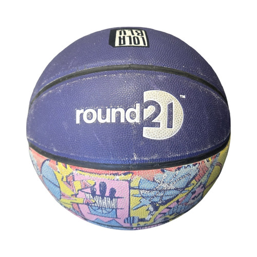 Vist Large View of Product Image Which is Used ROUND 21 BASKETBALL Basketball Adult Outdoor