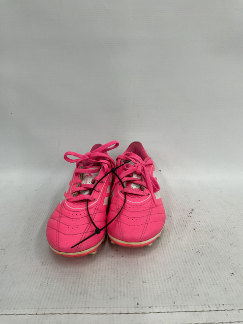 Vist Large View of Product Image Which is Used Adidas GOLETTO Soccer Cleats Pink Youth 13.0