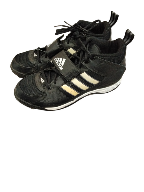 Vist Large View of Product Image Which is Used Adidas CORNERBLITZ Adult FB Cleats Black Senior 11