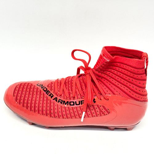 Vist Large View of Product Image Which is Used Under Armour HIGHLIGHT MC 2 Adult FB Cleats Red Senior 9.5