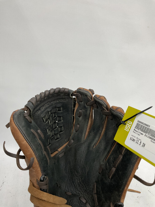 Vist Large View of Product Image Which is Used Rawlings D11SBBDBPT BB/SB Glove RH Throw Brown 11 1/2"