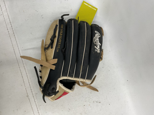 Vist Large View of Product Image Which is Used Rawlings PLAYMAKER PM115ICB BB/SB Glove RH Throw Grey 11 1/2"