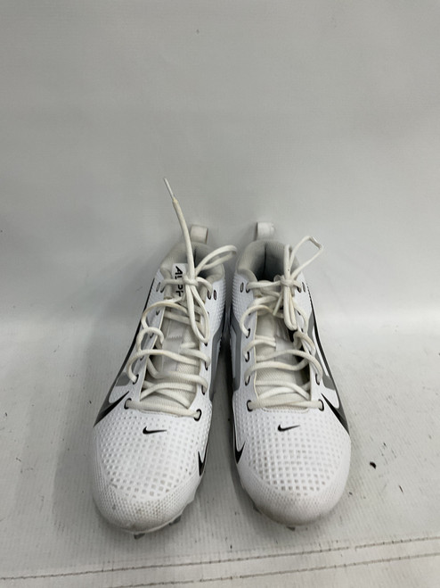 Vist Large View of Product Image Which is Used Nike Adult FB Cleats White Senior 10.5
