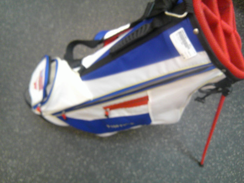 Vist Large View of Product Image Which is Used Top Flite BAG Mens Stand Bag White