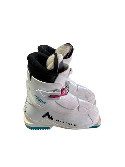 Vist Large View of Product Image Which is Used MCKINLEY Girls DH Ski Boot White 195 MP - Y13