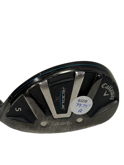 Vist Large View of Product Image Which is Used Callaway ROGUE X Mens 23deg Hybrid Club RH 5 Hybrid 39.75" w/ Aldila Synergy 50HY-R Shaft