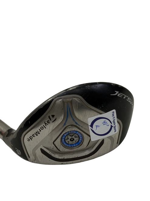 Vist Large View of Product Image Which is Used Taylormade JETSPEED Mens Hybrid Club RH 3 Hybrid 41" w/ Velox T 65g R-Flex Shaft