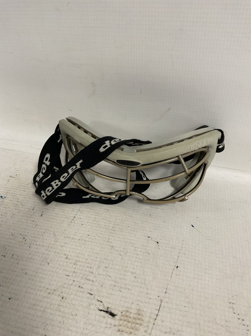 Vist Large View of Product Image Which is Used DeBeer GOGGLES Lacrosse Facial Protect Grey Senior