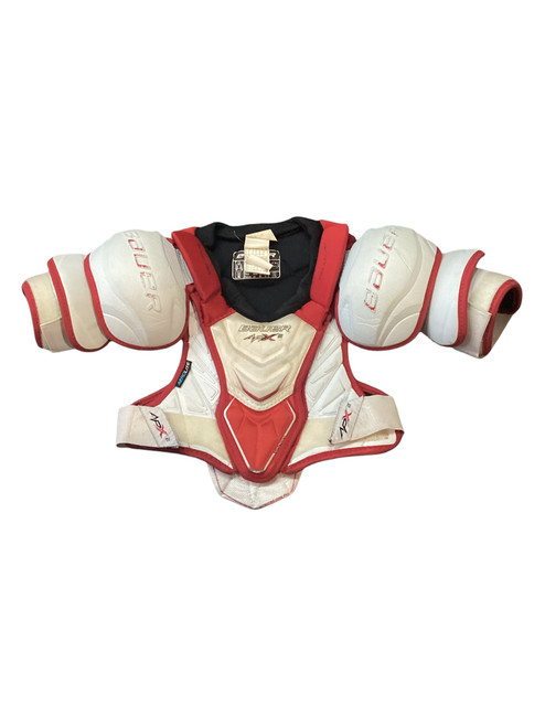 Vist Large View of Product Image Which is Used Bauer APX 2 Junior Shoulder Pads SM