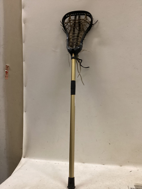 Vist Large View of Product Image Which is Used Warrior ULTRA TI Jr Atk/Mid Complete Stick Gold